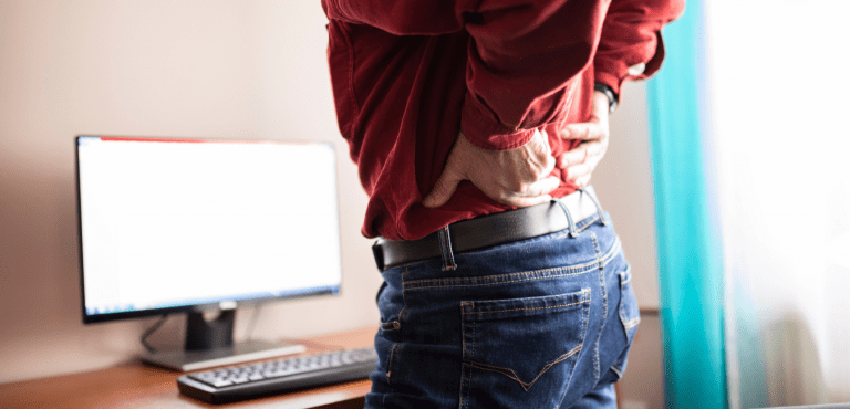 lower back pain post