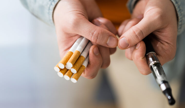 Smoking Tobacco E Cigarette vaping
